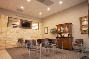 Patient Waiting Area in the Premier Vision Office